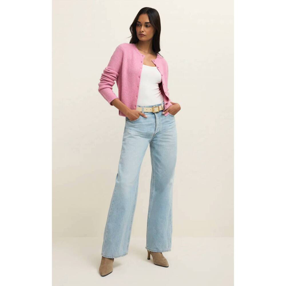 NEW Z SUPPLY medina cozy rib cardigan in pink crush - Picture 5 of 5